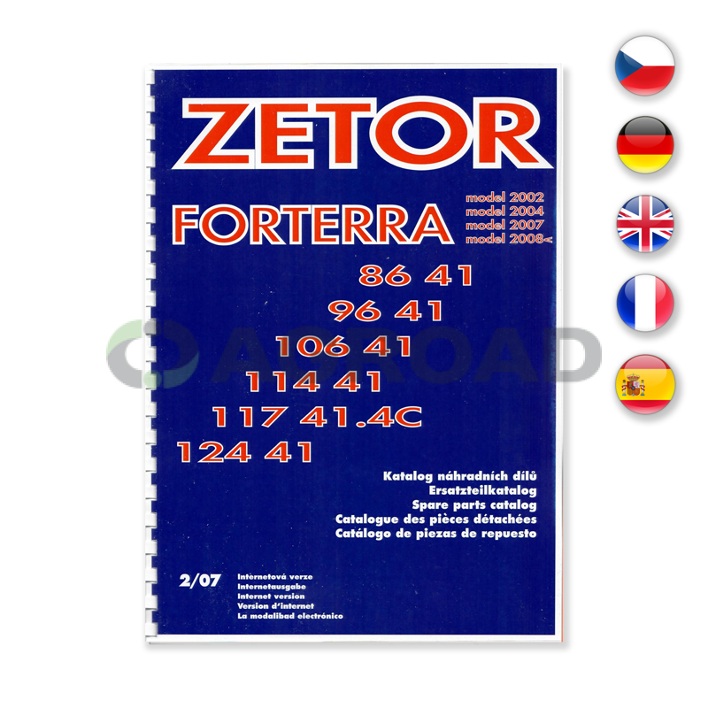 Katalog ND pro Zetor Forterra 864112441 222.212.461 Agroad