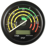 Rev counter up to 25km/h digital
