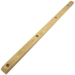 Wooden guide rail