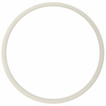 Cylinder gasket 95mm diameter silicone white 100x4,5 mvq 39018