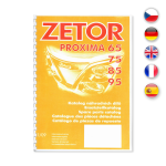 Katalog ND pro Zetor Proxima 65-95 r.2009 žlutý