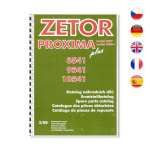 Katalog NDpro Zetor Proxim Plus 8541-10541(model 2007-2008,3/08,zelen)