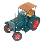 Traktor Hanomag R40 - plechov na klek